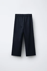 PANTALON DROIT À RAYURES