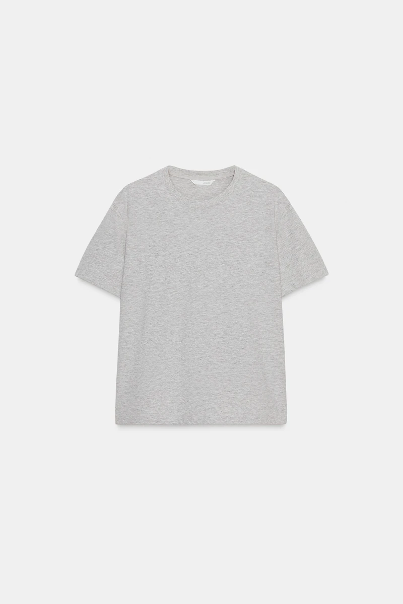 BASIC COTTON T-SHIRT