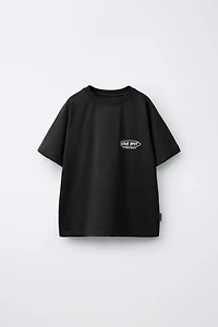 T-SHIRT AND SHORTS SET WITH TEXT