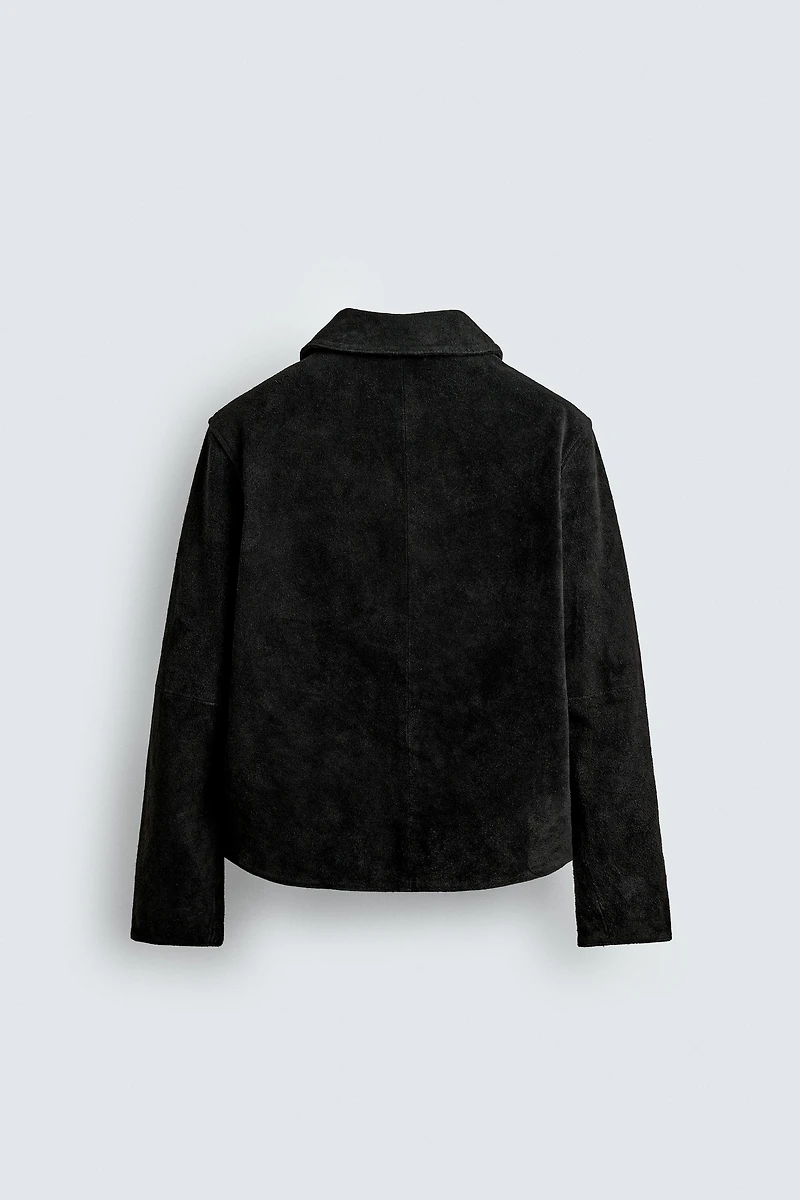 SUEDE LEATHER JACKET
