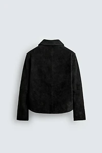 SUEDE LEATHER JACKET