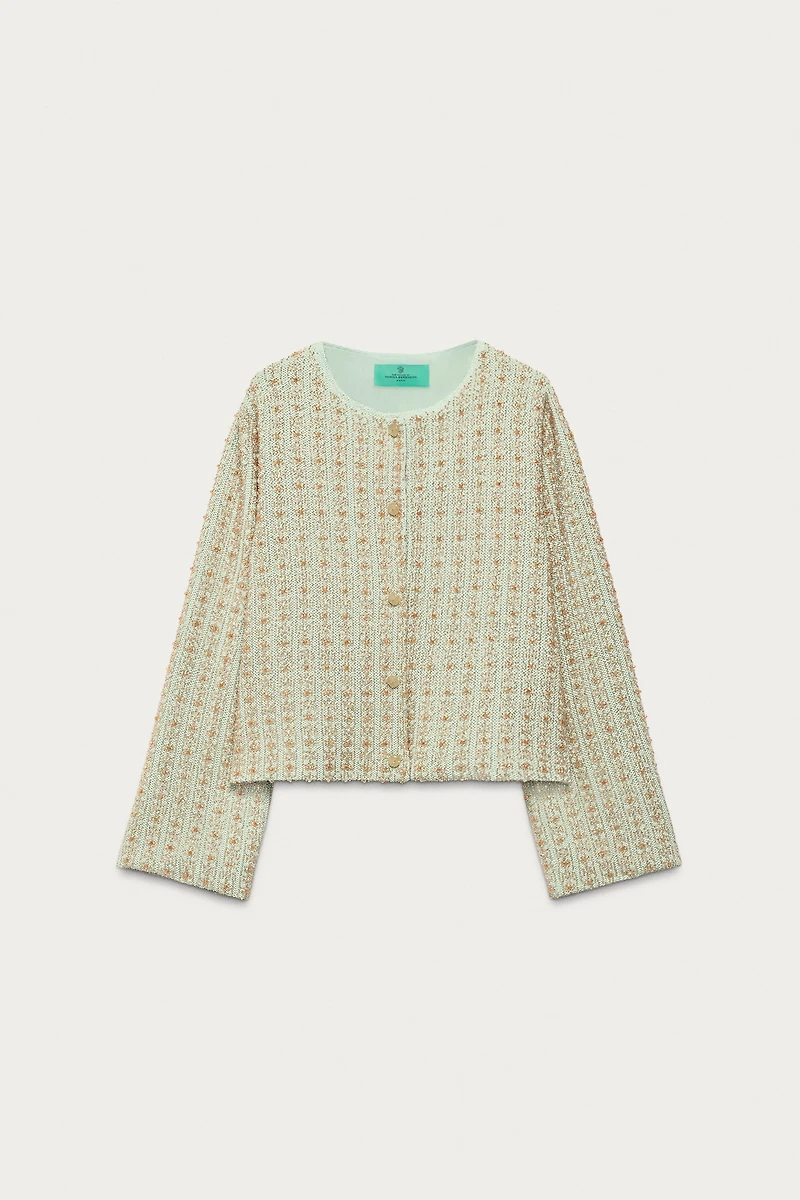 BEADED CARDIGAN MARISA BERENSON X ZARA