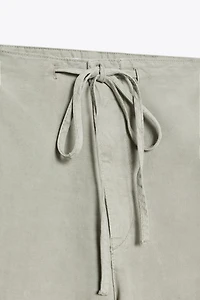 STRAIGHT PAJAMA PANTS