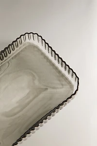 BOROSILICATE BATHROOM SOAP DISH