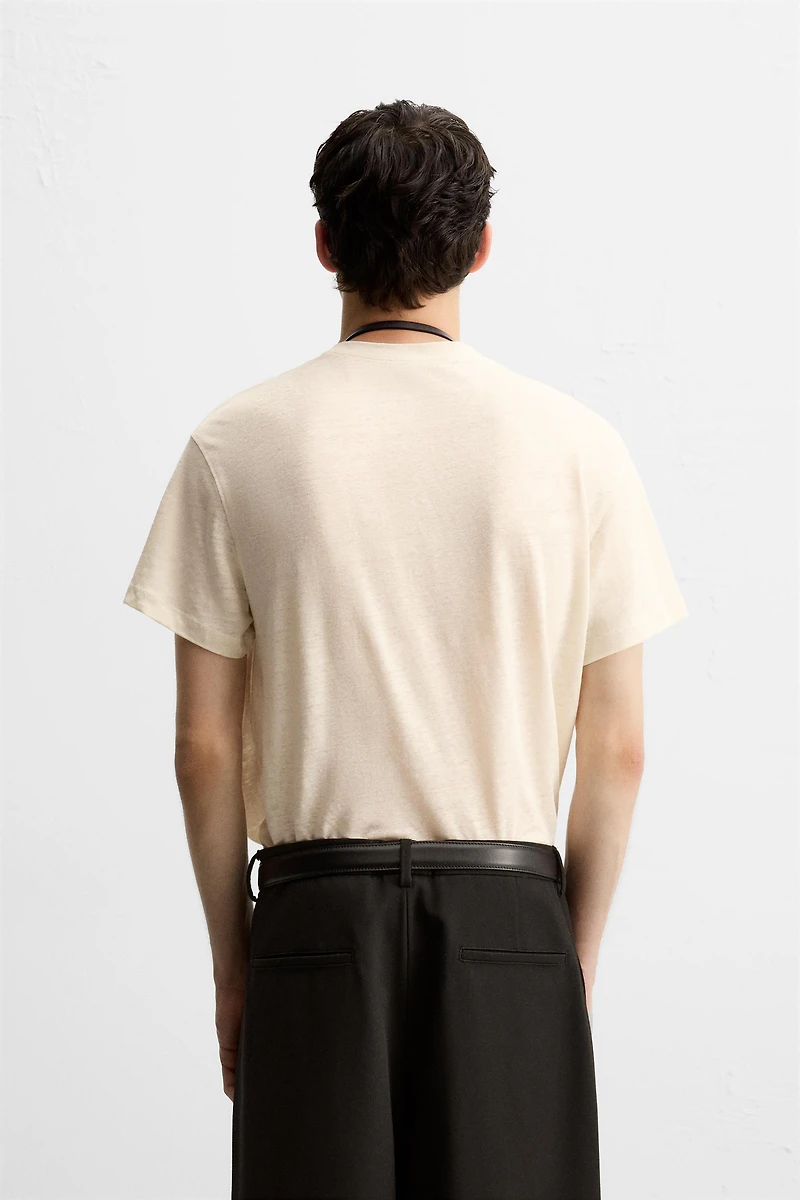 T-SHIRT 100 % LIN