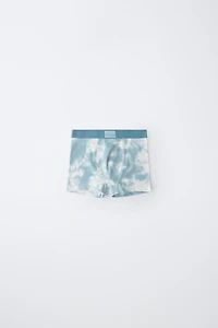 6-14 YEARS/ FIVE-PACK LABEL BOXERS