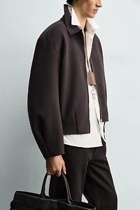 BOXY FIT WOOL JACKET