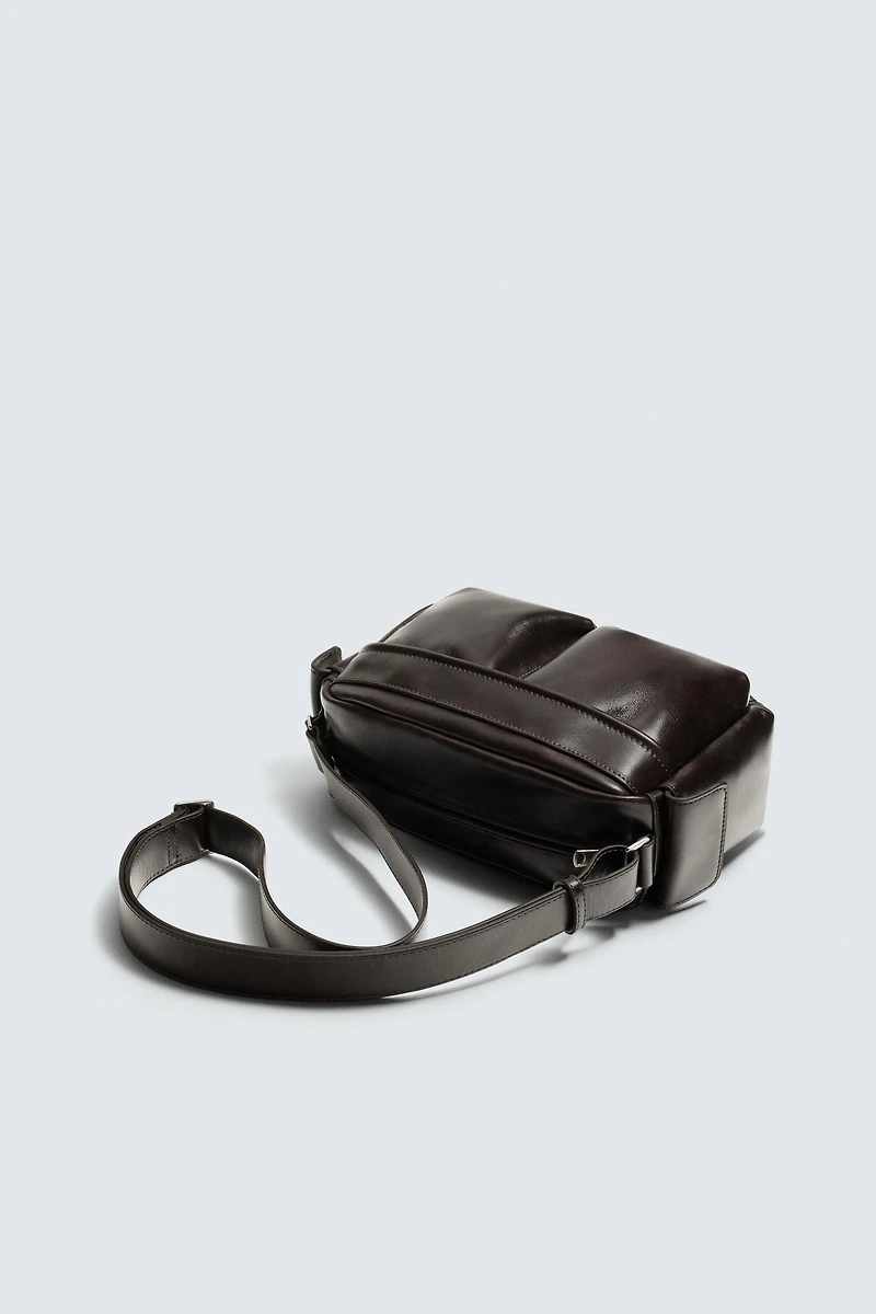 LEATHER CROSSBODY BAG