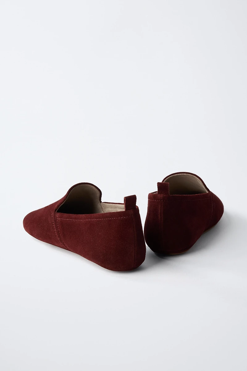 LIMITED EDITION LEATHER SLIPPERS