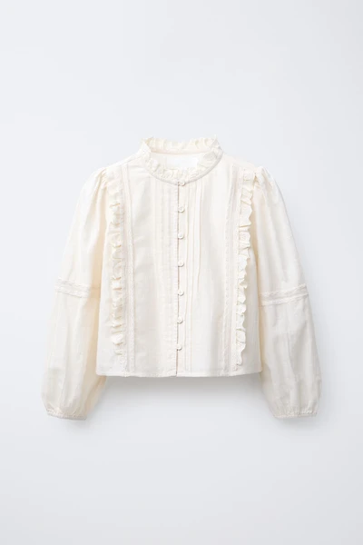 ROMANTIC LACE SHIRT