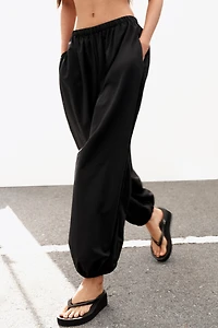 NYLON BALLOON PANTS