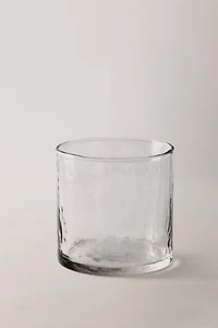 GOBELET VERRE MARTELÉ