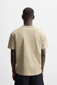 HEAVYWEIGHT BASIC RIBBED T-SHIRT