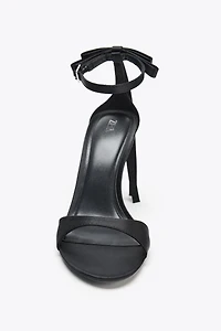 BOW ANKLE STRAP SANDALS