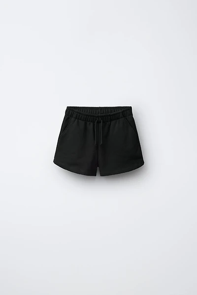 STAR PATCH PLUSH SHORTS