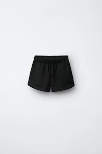 STAR PATCH PLUSH SHORTS