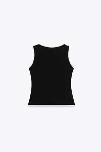 STRETCH CONTOURING VEST TOP