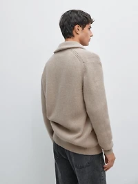 Cardigan à revers