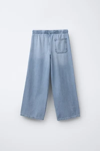 JEAN LARGE À CORDONS