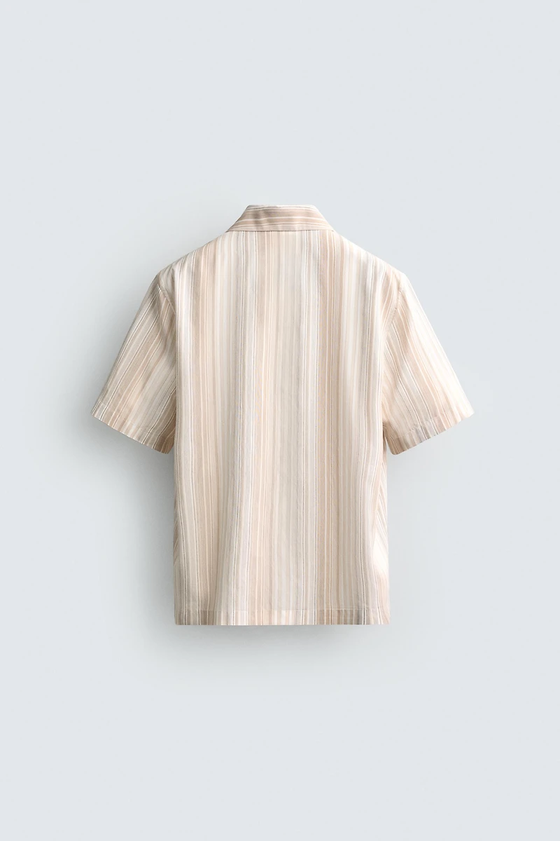 REGULAR FIT STRIPED SHIRT