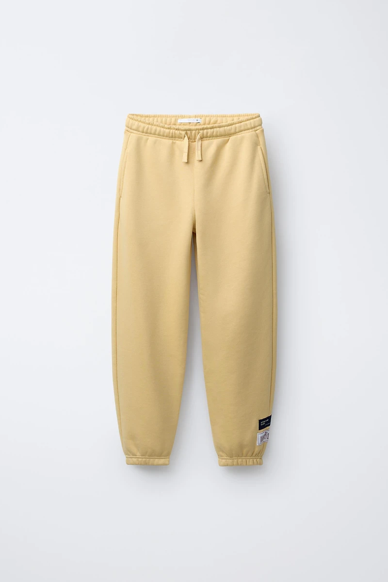 LABEL JOGGER PANTS