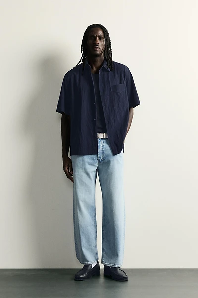 CHEMISE FLUIDE COUPE DÉCONTRACTÉE