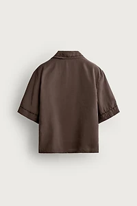 EMBROIDERED RELAXED-FIT SHIRT