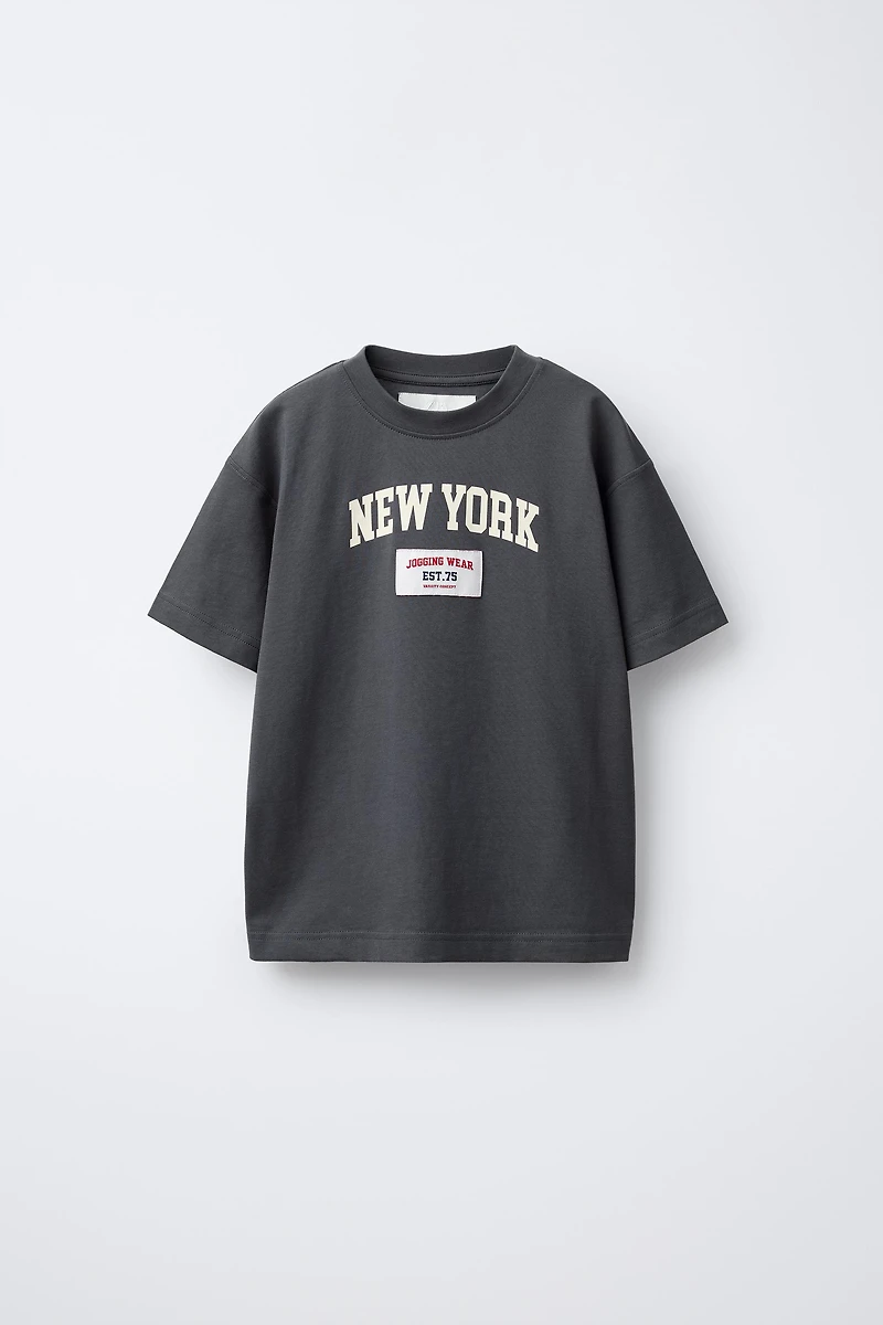 T-SHIRT JOGGING ÉTIQUETTE