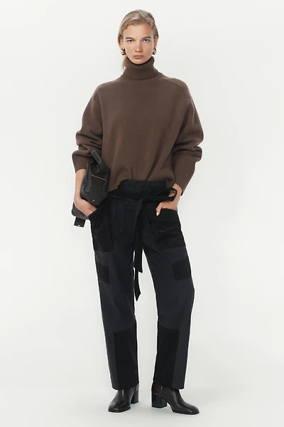 PANTALON CARGO PATCHWORK - THE ITEM ZARA WOMAN