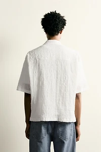 TEXTURED RELAXED FIT SHIRT