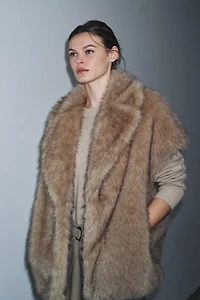 ZW COLLECTION LIMITED EDITION FAUX FUR VEST