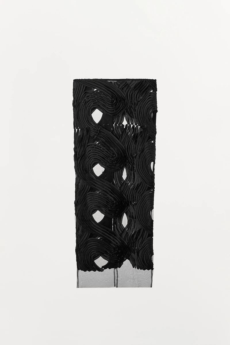 STRUCTURED MIDI SKIRT LIMITED EDITION