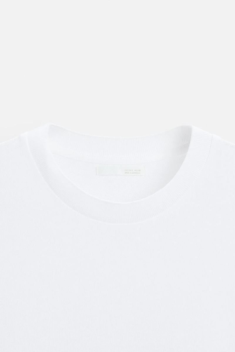 T-SHIRT MAILLES BASIQUE