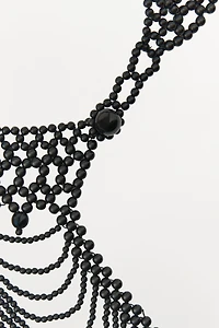 LIMITED EDITION BEADED CAPE NECKLACE