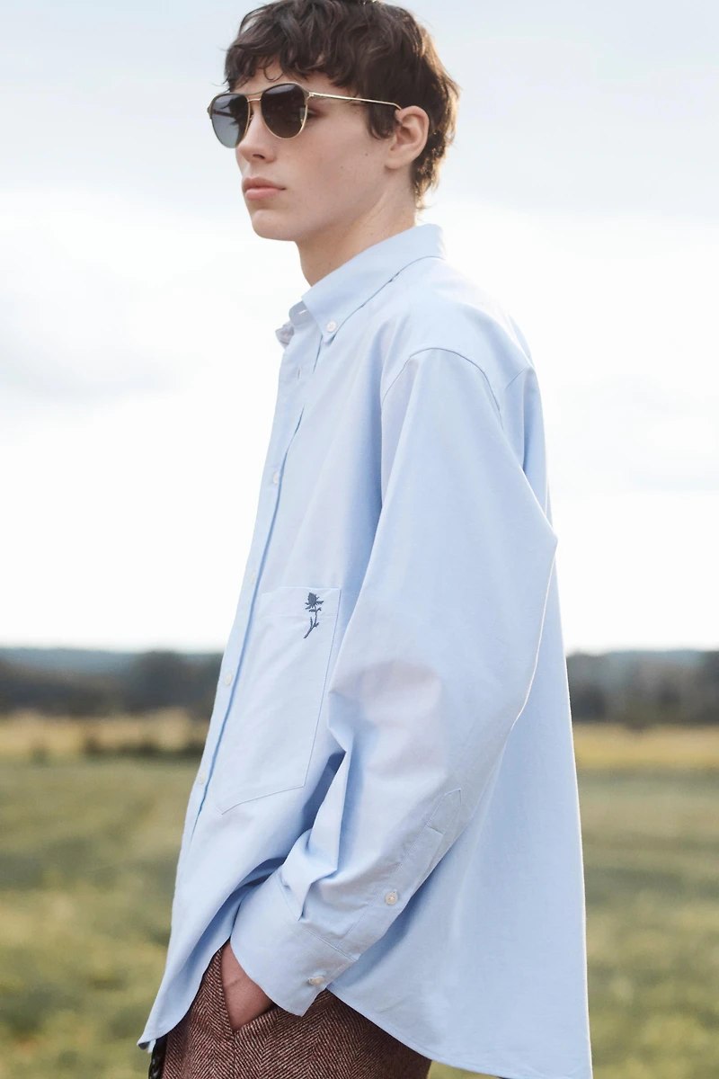 EMBROIDERED OXFORD SHIRT - LIMITED EDITION