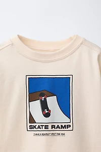 SKATE PRINT T-SHIRT