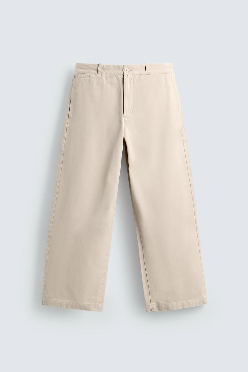 PANTALON CHINO COUPE LARGE