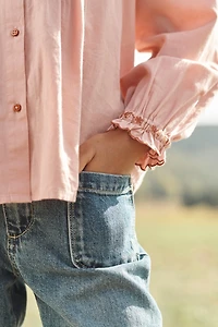 CHEMISE À FLEURS BRODÉES LIMITED EDITION