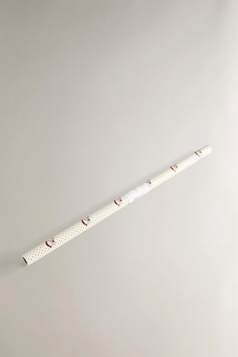 CHRISTMAS WRAPPING PAPER SEAHORSE CHRISTMAS