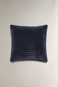 QUILTED THROW PILLOW COVER