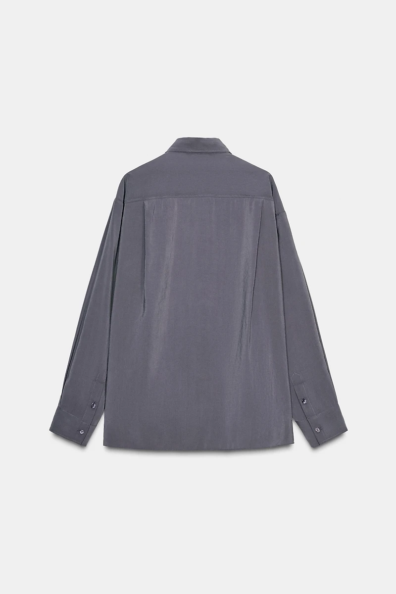 FLOWY OVERSIZED SHIRT