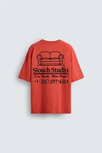T-SHIRT IMPRIMÉS CONTRASTÉS