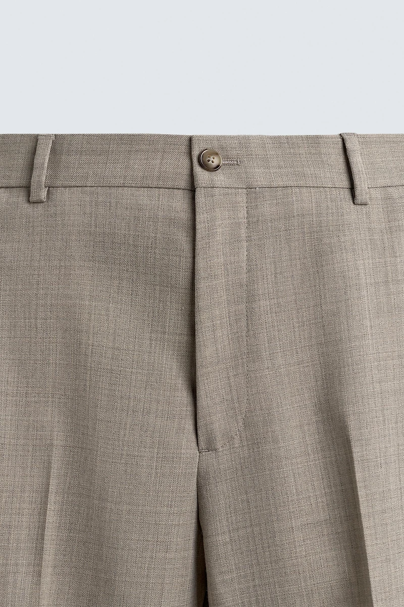 WOOL BLEND COMFORT SUIT PANTS
