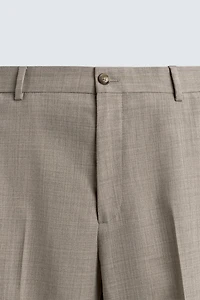WOOL BLEND COMFORT SUIT PANTS