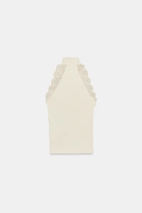 LACE RIB TOP