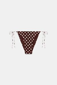 POLKA DOT BIKINI BOTTOMS