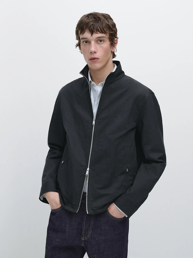 Veste courte avec poches