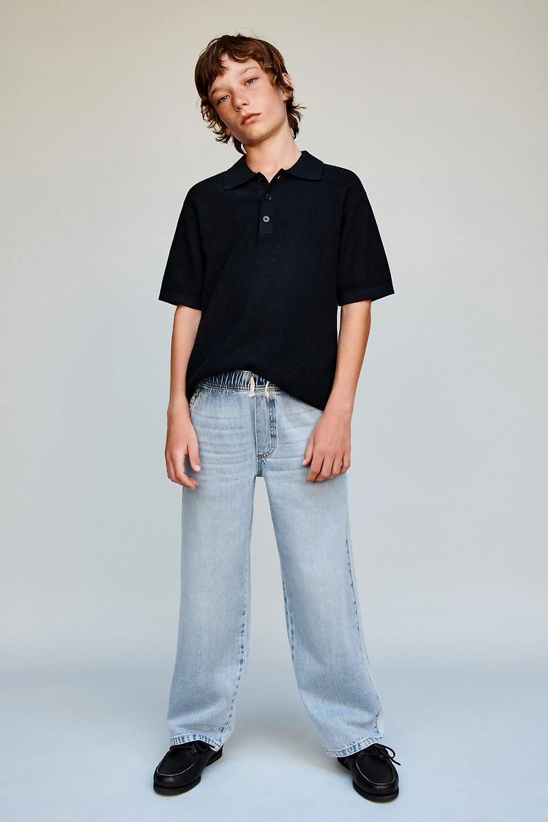 WIDE LEG JEANS