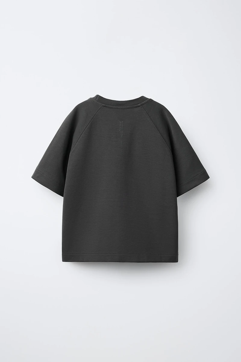 INTERLOCK T-SHIRT AND BERMUDA SET