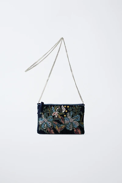 BEADED CROSSBODY BAG